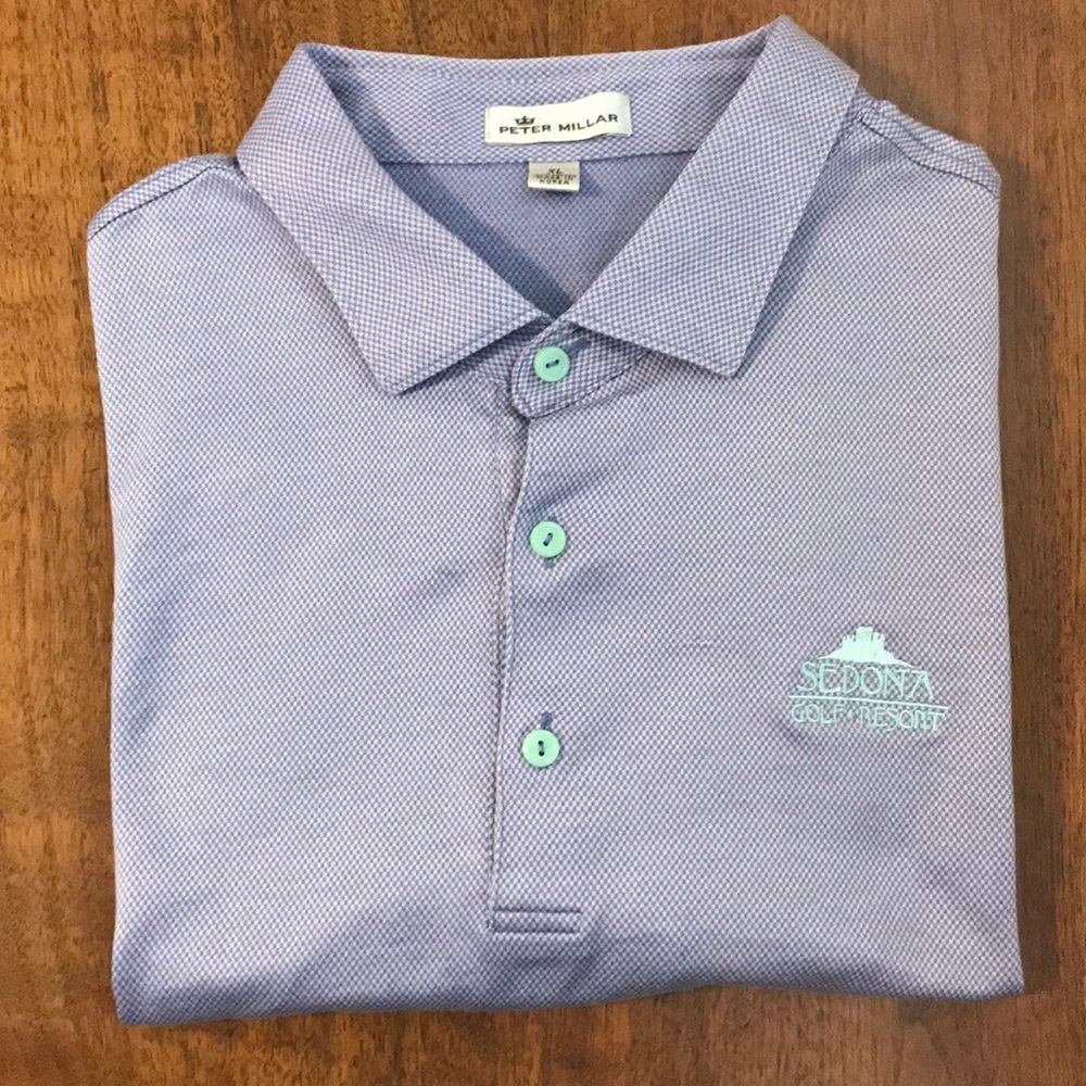 Peter Millar Golf Polo Sedona Golf Resort Logo - Picture 8 of 8